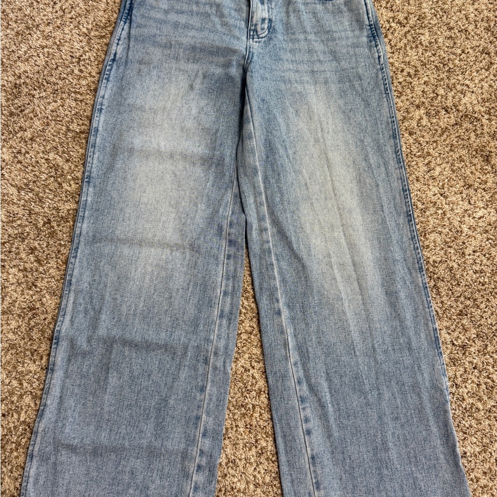 Pacific Sunwear Light Wash 90’s Baggy Flare Jean
